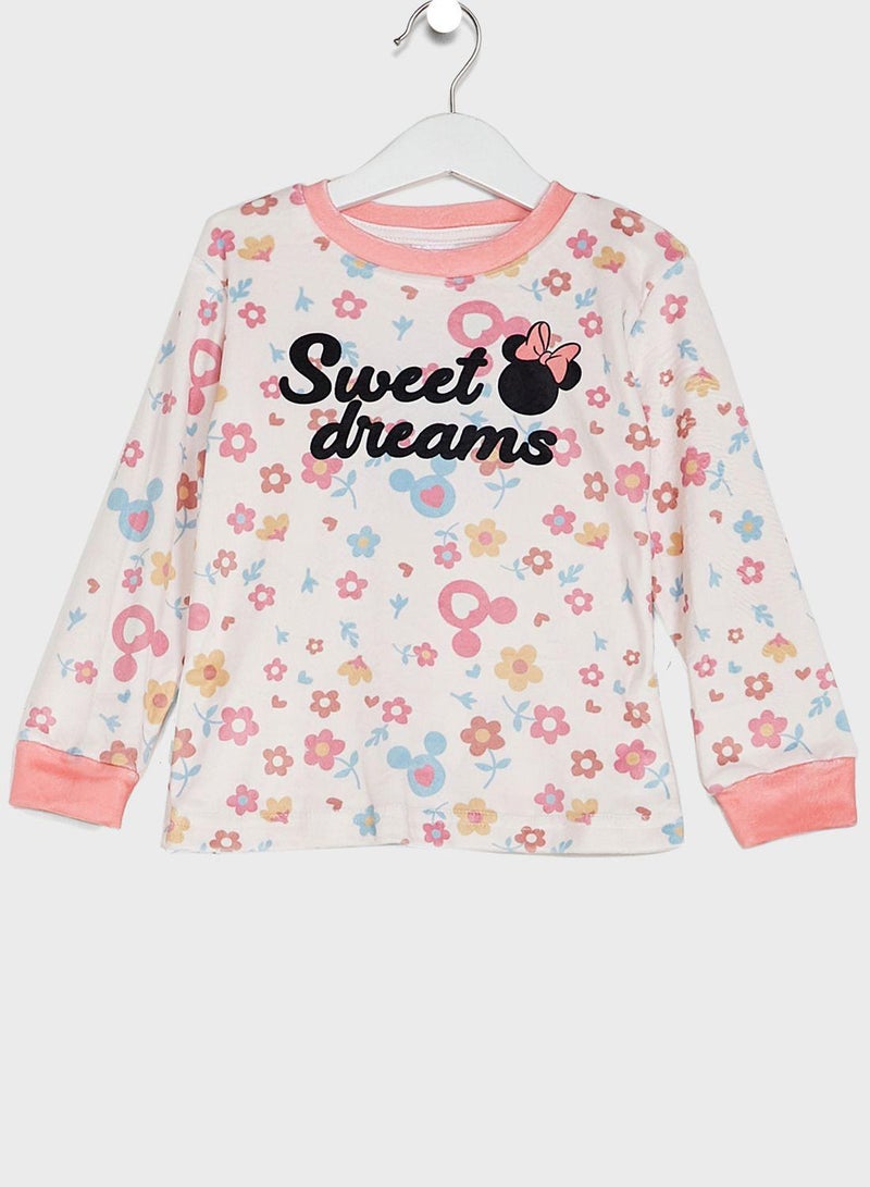 Kids Minnie Mouse Pyjama Set