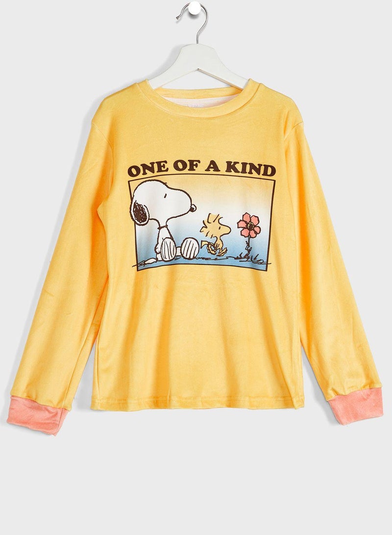 Youth Snoopy Pyjama Set