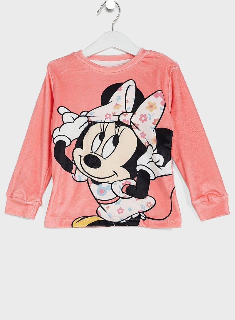 Kids Minnie Mouse Pyjama Set