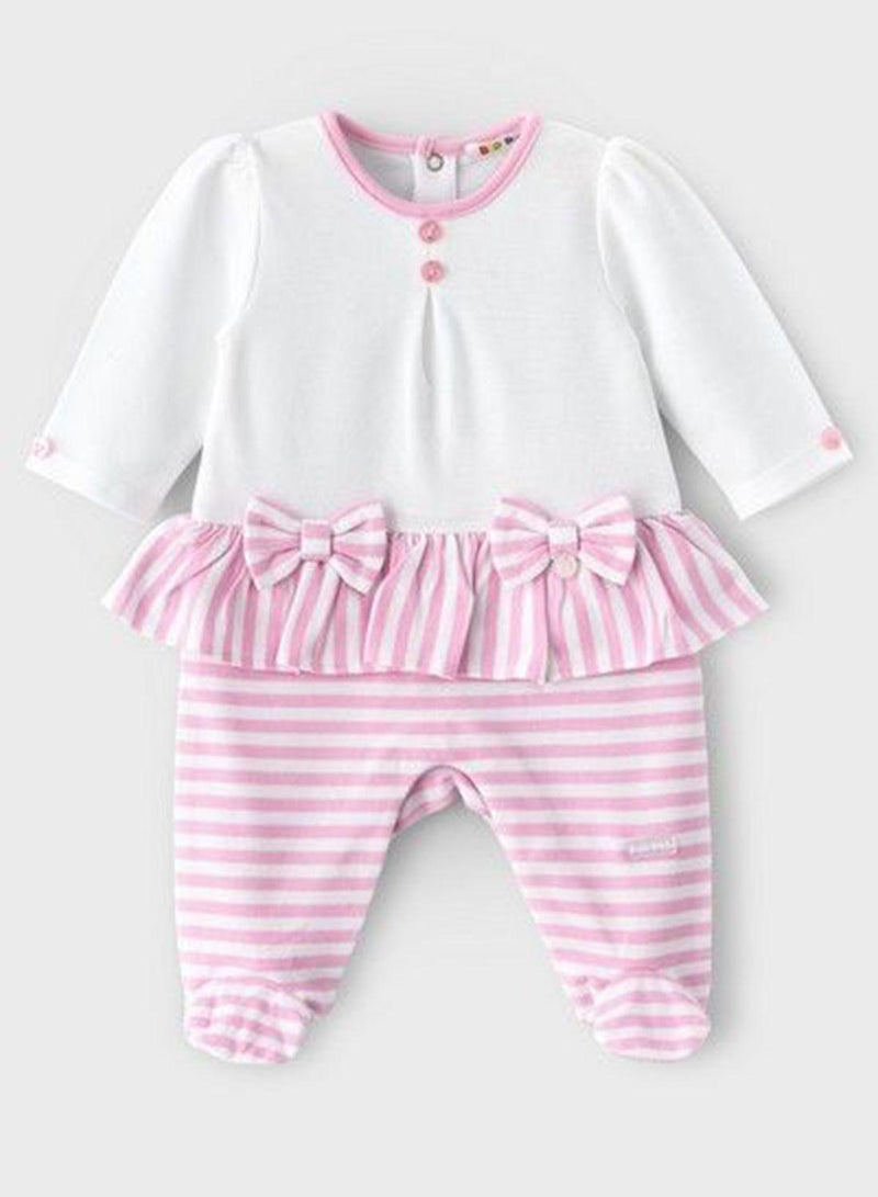 Infant Printed Footed Romper