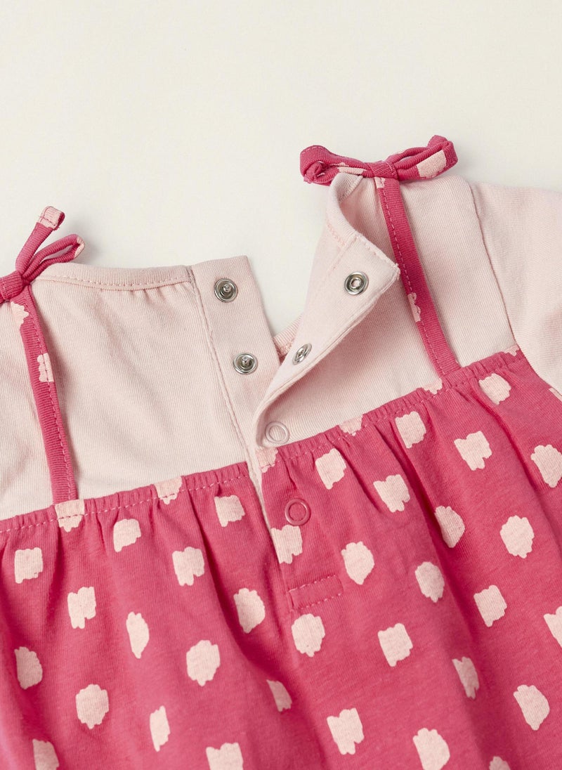 Jumpsuit with Frills and Bows for Newborns