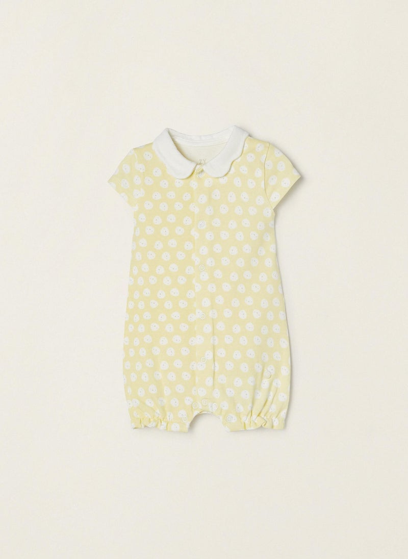 Zippy Short Sleeve Jumpsuit for Newborns Little Chicks