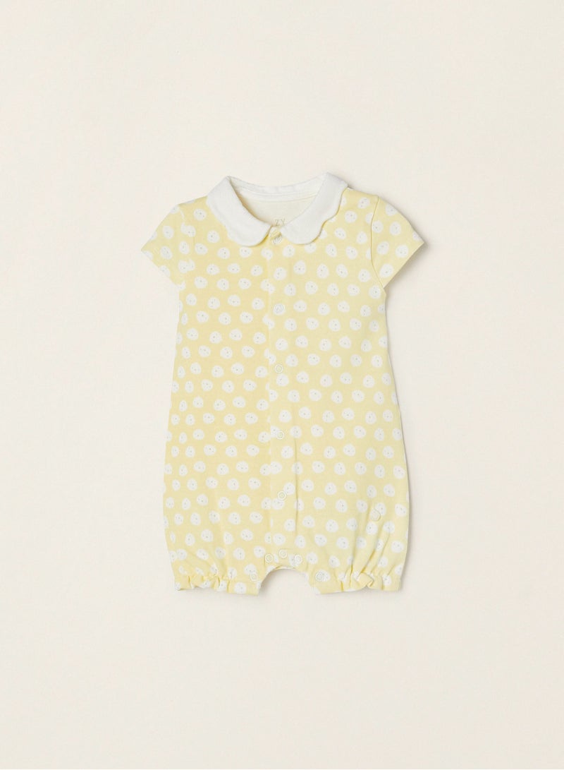 Zippy Short Sleeve Jumpsuit for Newborns Little Chicks