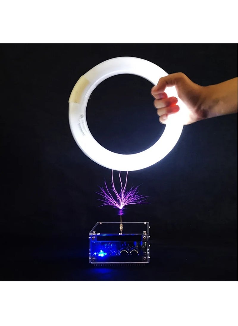 Hand-touchable Palm Lightning Sound Speaker With Music Tesla Coil Wireless With Stereo Sound Speaker For Desk Decoration, Living Room, Bedroom Party Festival Gift for Men and Women