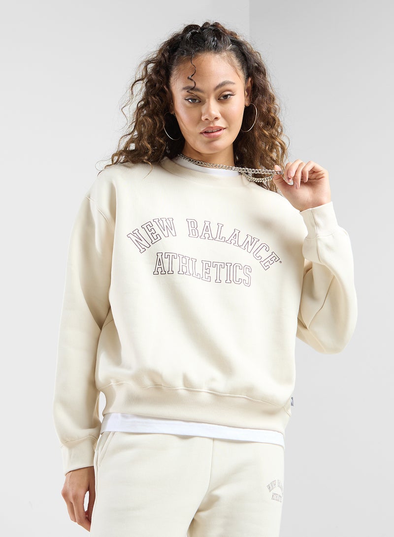 Graphic Fleece Sweatshirt