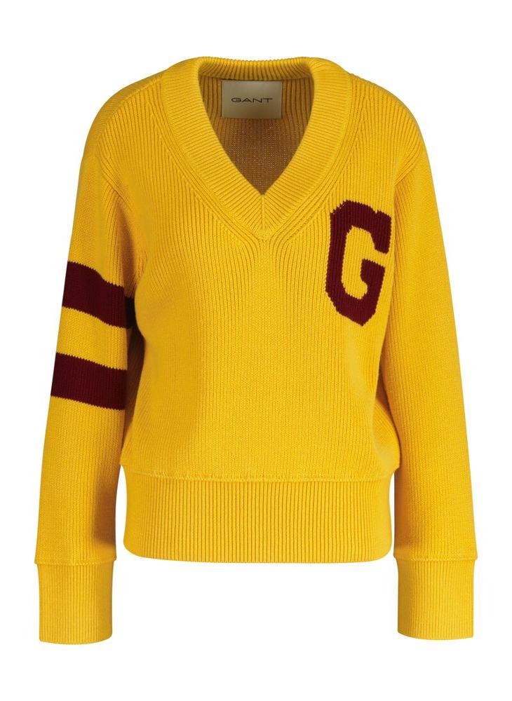 GANT Varsity V-Neck Sweater