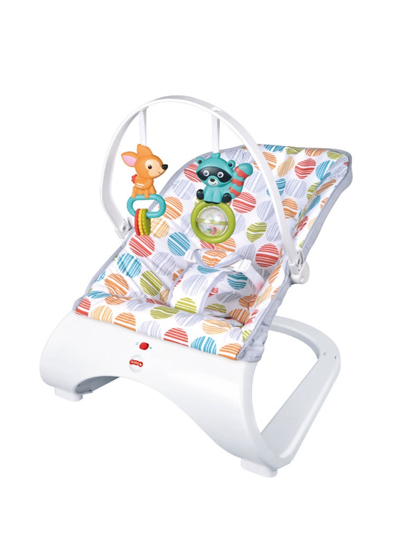 Vibration Baby Rocking Chair. Baby Rockers With Music, Lightweight Baby Swing, Can Lie And Sit