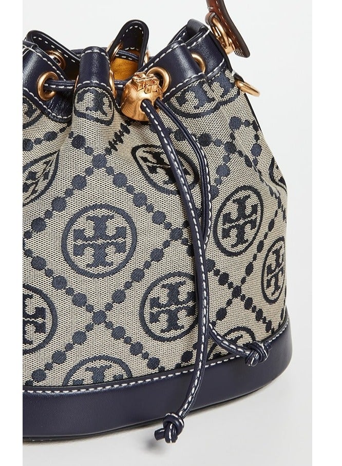 Tory Burch Large T Monogram Jacquard Bucket Bag