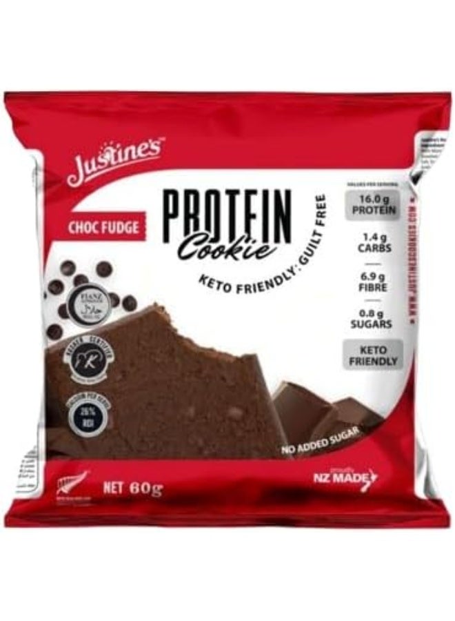 Protein Cookie Choco Fudge 60G 12'S