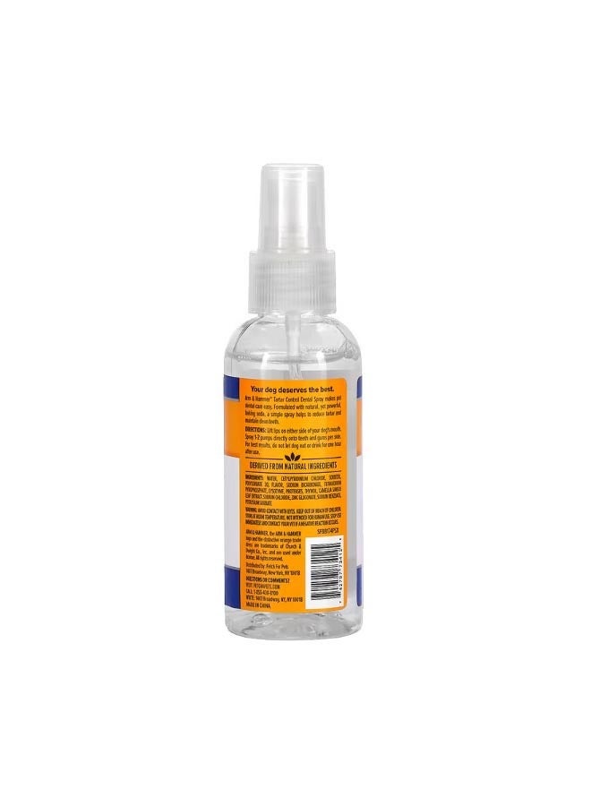 Tartar Control Dental Spray For Dogs Mint 4 fl oz 118 ml