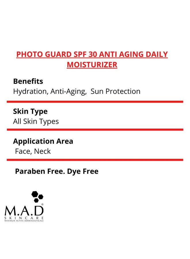 Solar Protection Photo Guard Spf 30 Antiaging Daily Moisturizer 50G