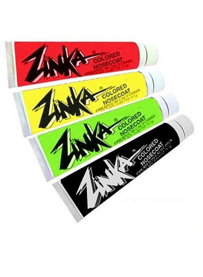 Colored Sunblock Zinc Waterproof Nosecoat 4 Pack Bundle Rasta