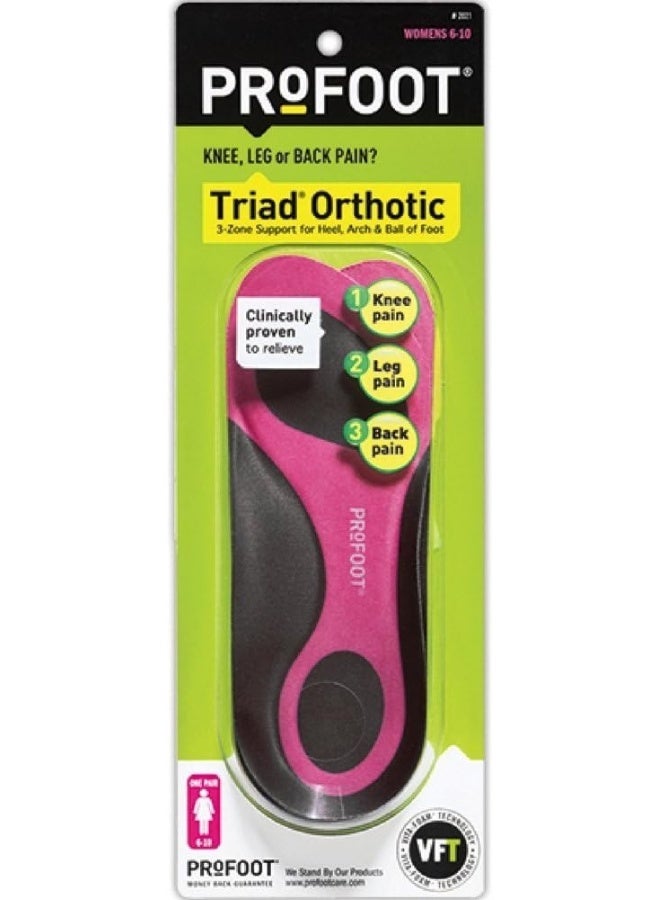 Triad Orthotic Insert Women