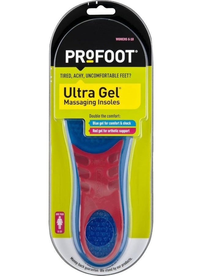 Ultra Gel Massaging Insoles Women: 2090