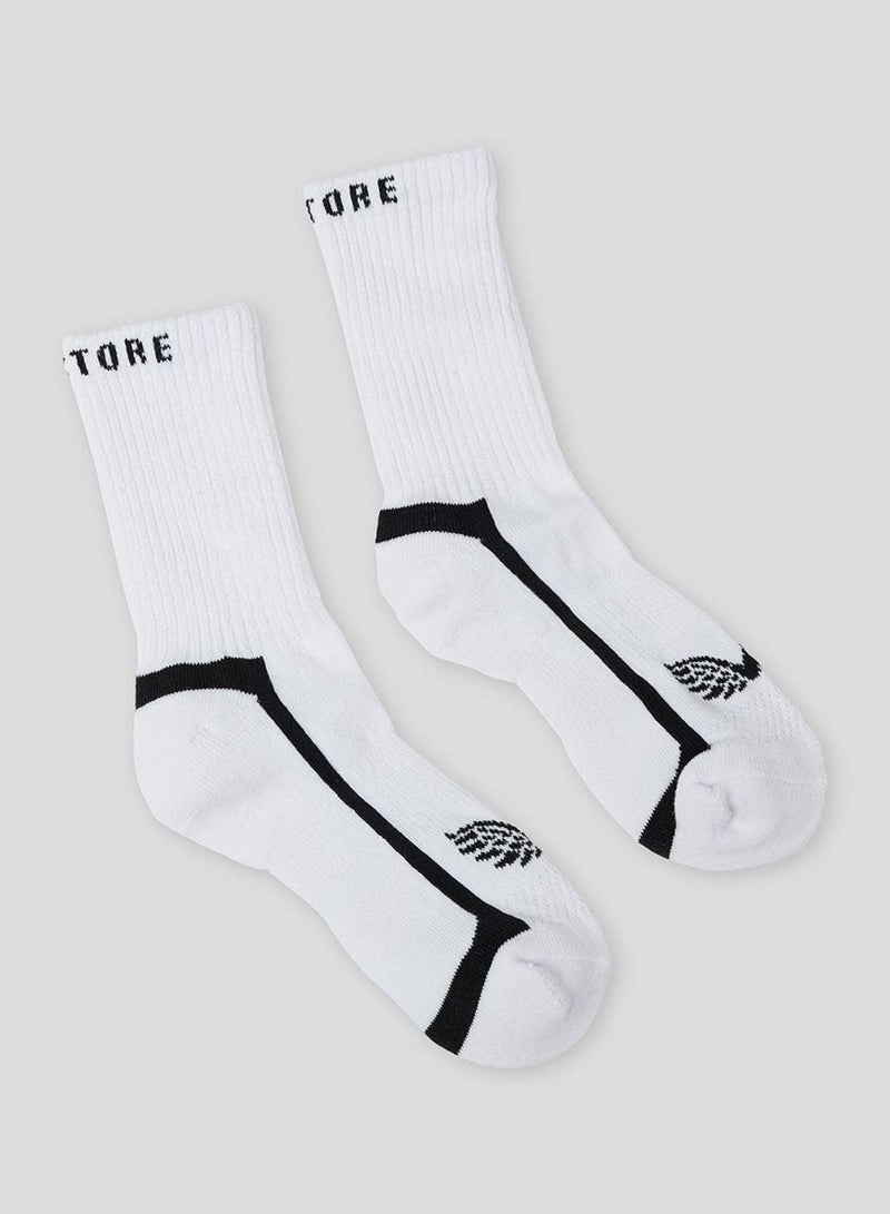 Golf Performance Socks - White