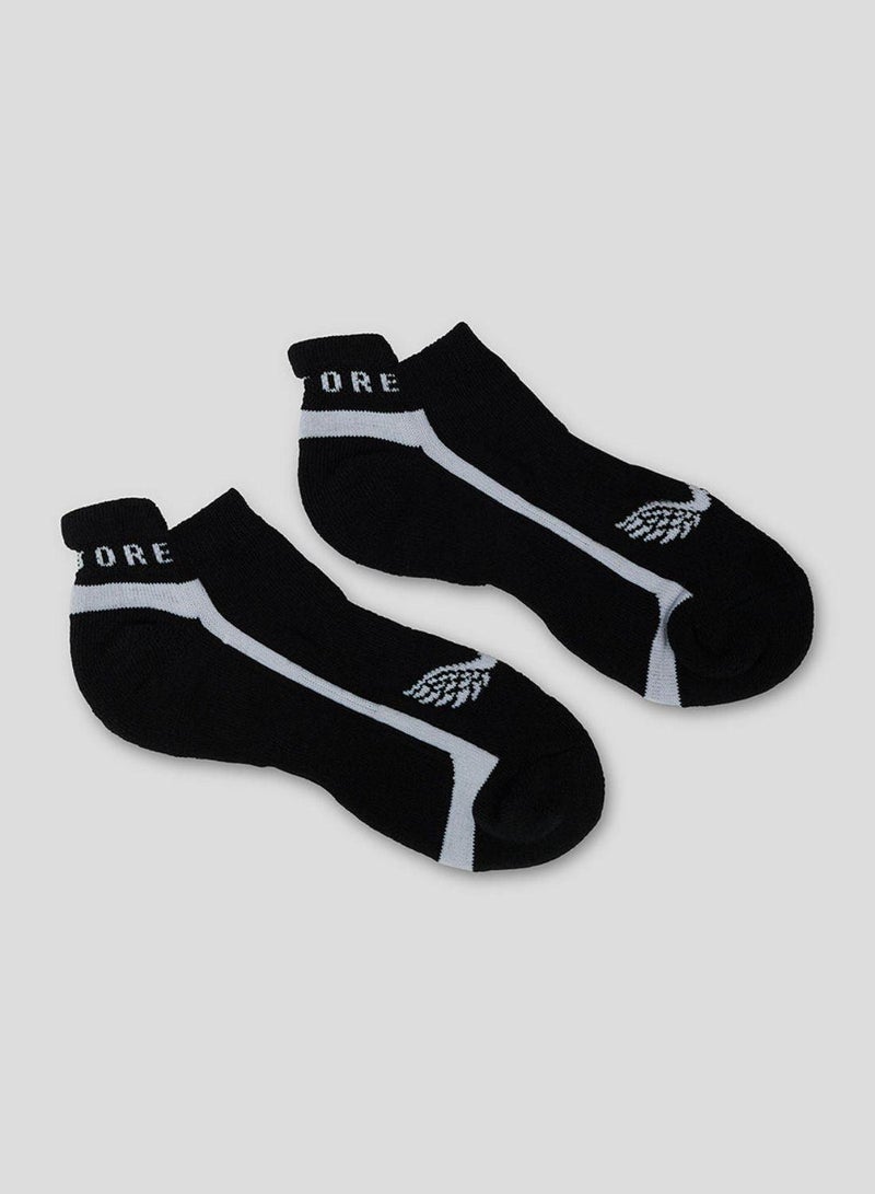 Golf Performance Ankle Socks - Black