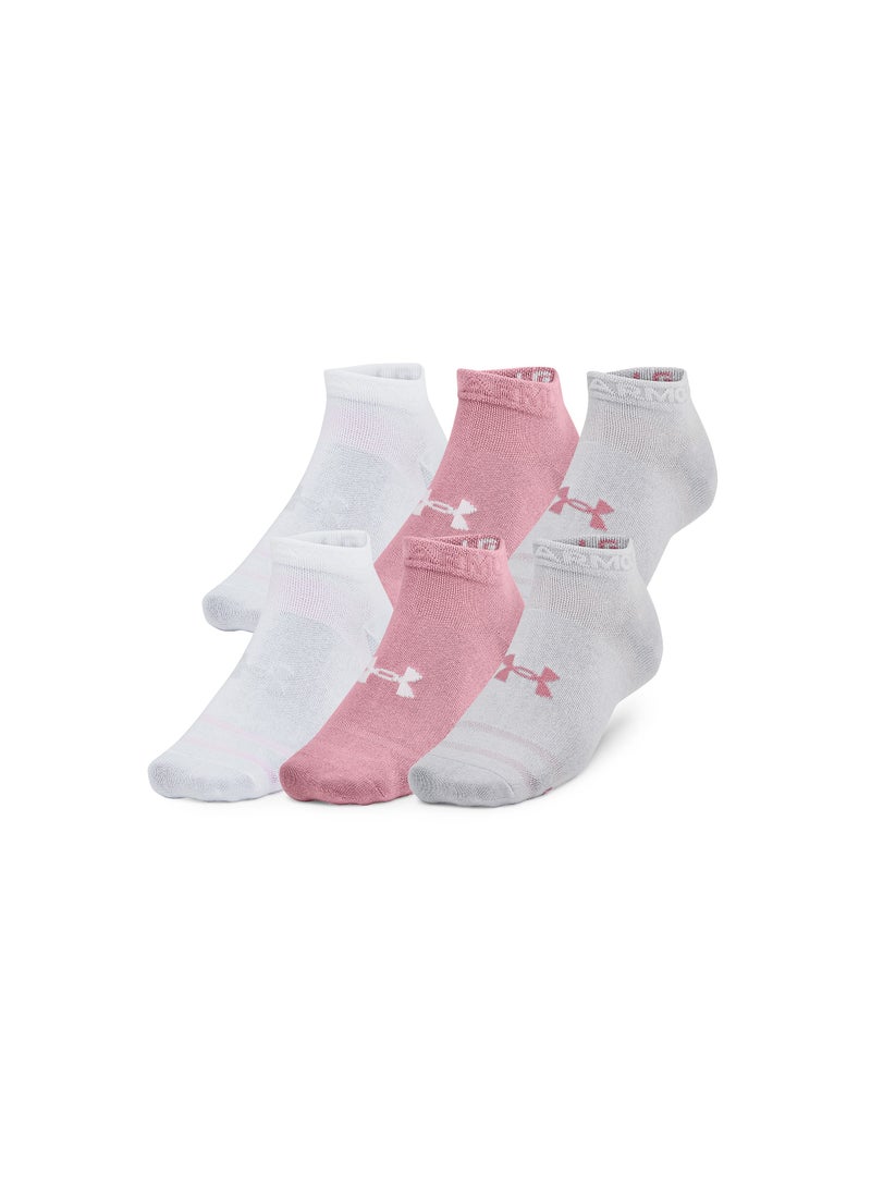 Unisex Essential Low Socks (Pack of 6)