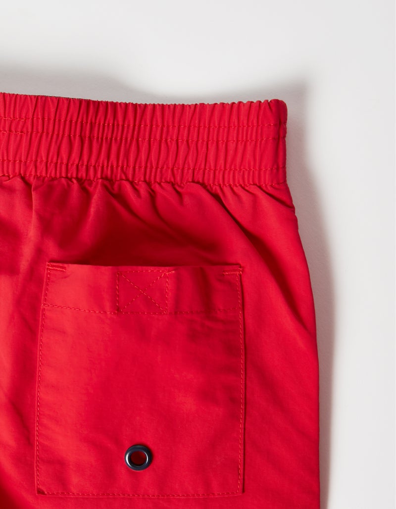 Swim Shorts UPF 80 for Boys, Red