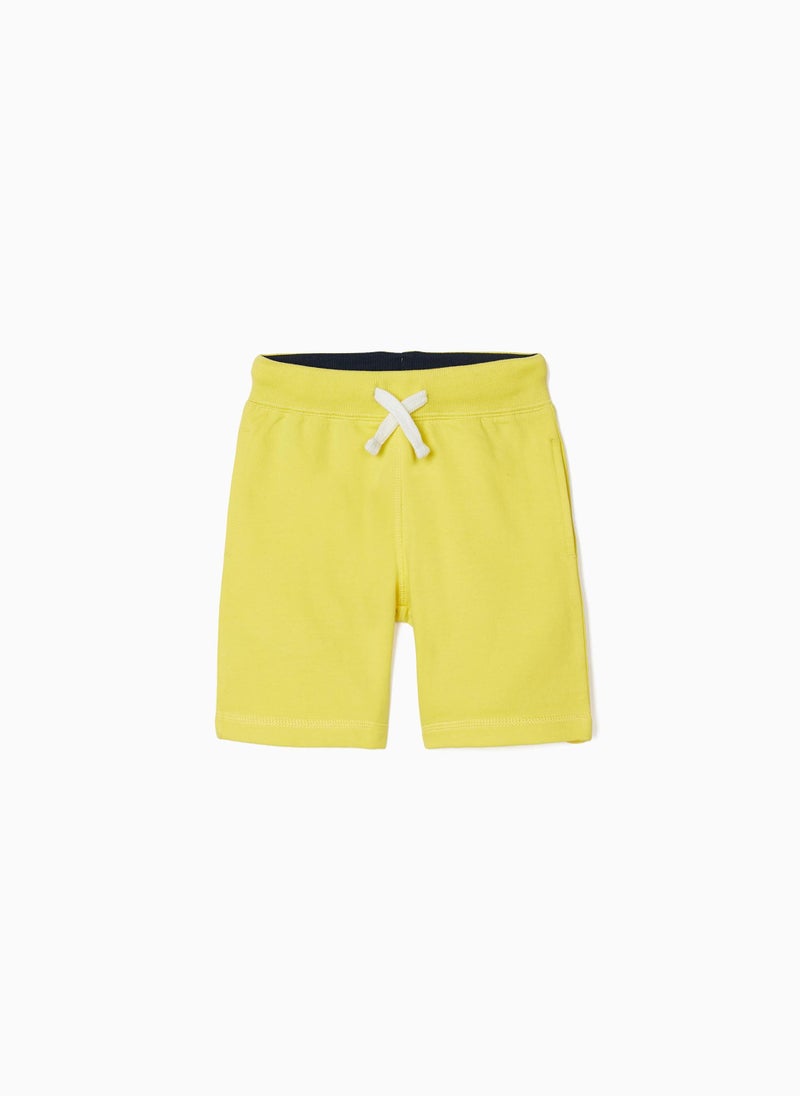 Sports Shorts for Boys, Yellow