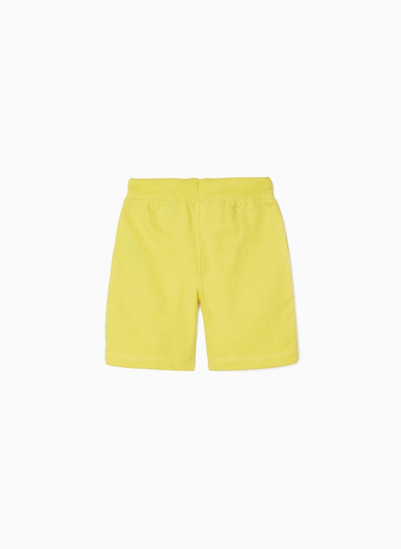 Sports Shorts for Boys, Yellow