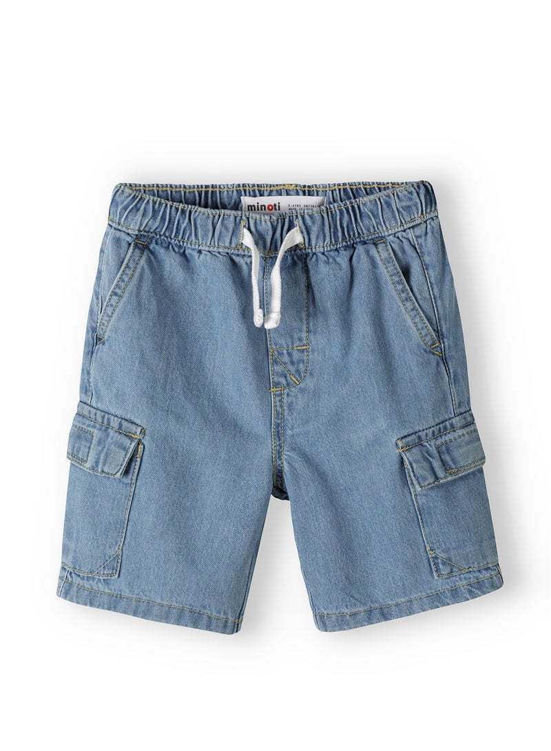 Kids Denim Combat Short