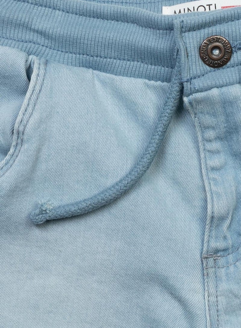 Kids Denim Pull On Short