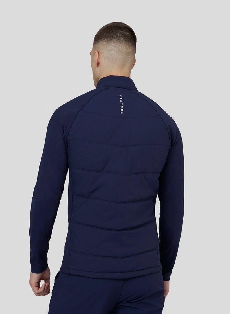 Men'S Active Hybrid Jacket - Navy