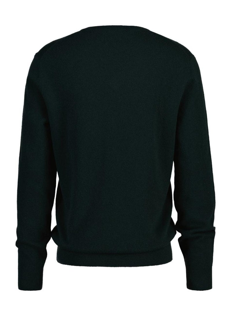 Extra Fine Lambswool V-Neck Sweater