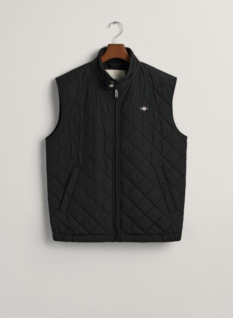 Quilted Windcheater Vest