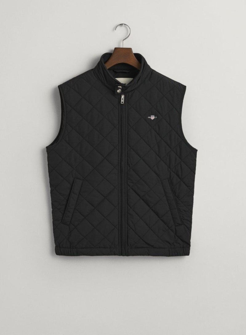 Quilted Windcheater Vest