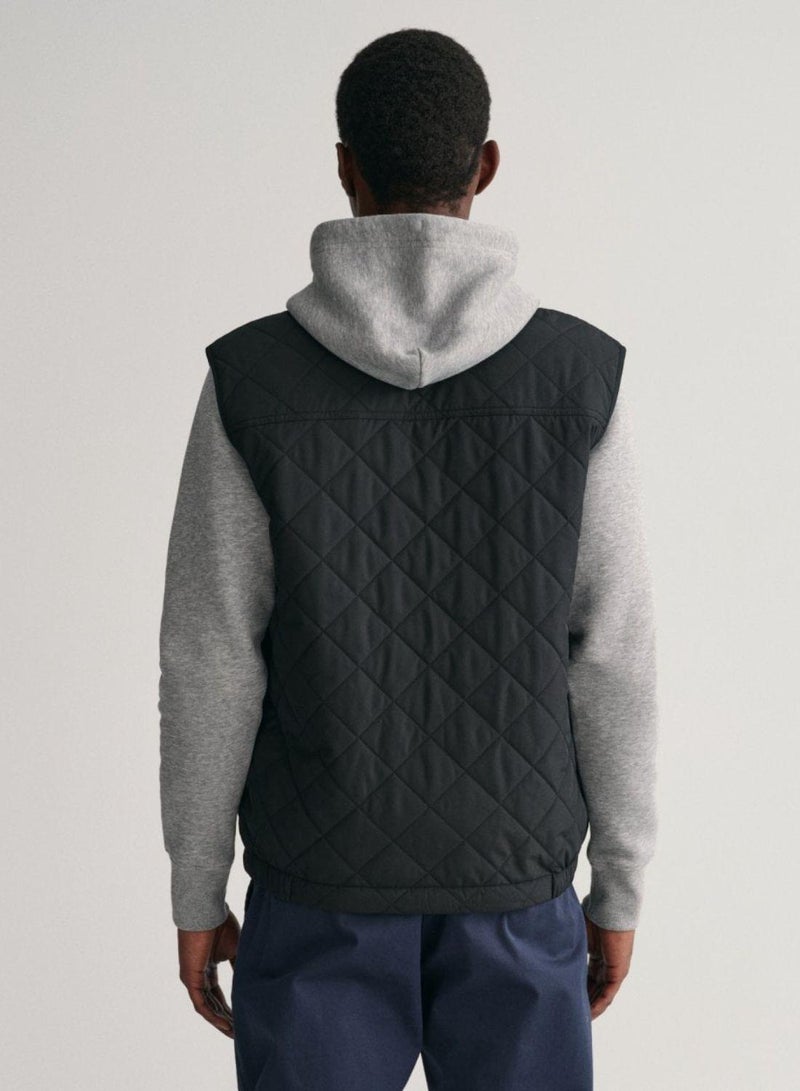 Quilted Windcheater Vest