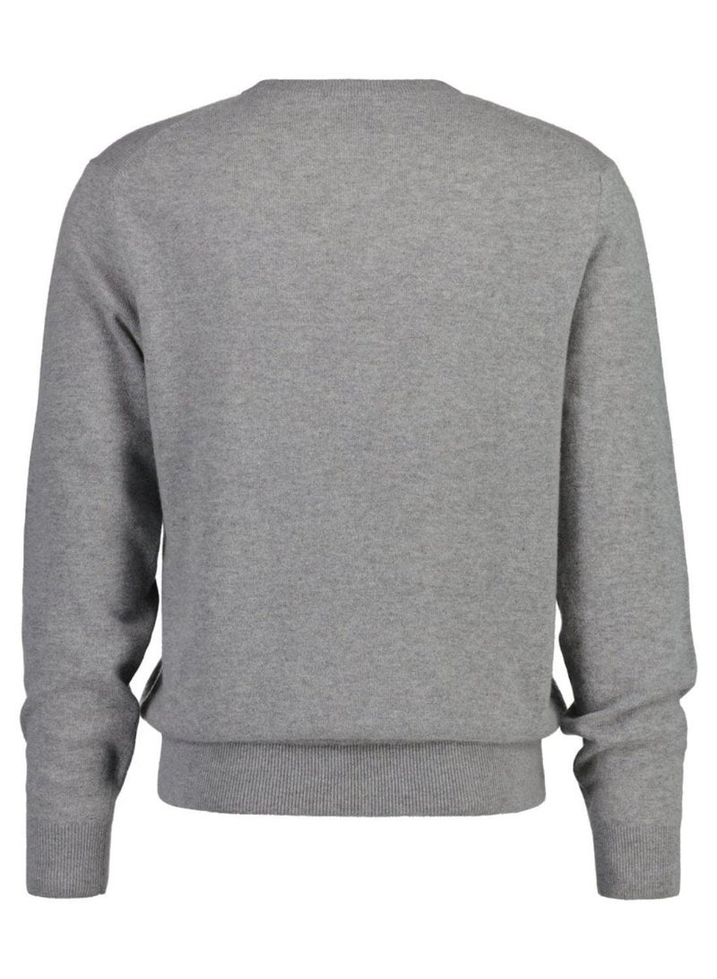 Extra Fine Lambswool V-Neck Sweater