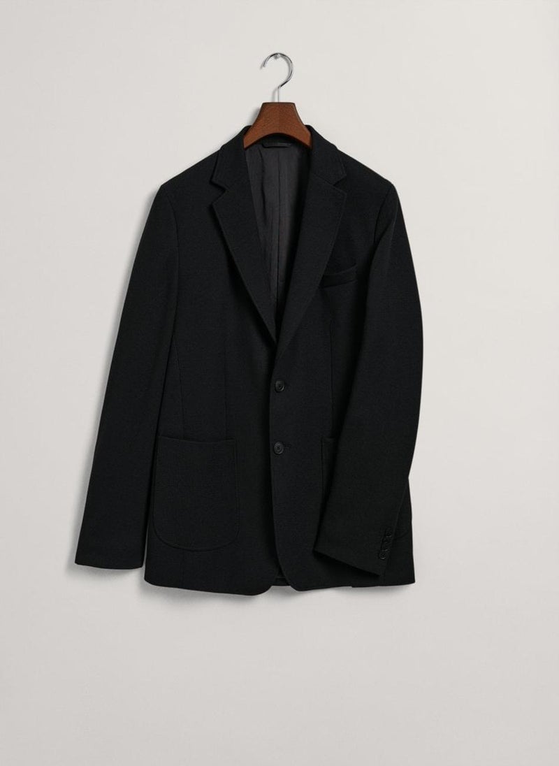 Slim Fit Jersey Blazer