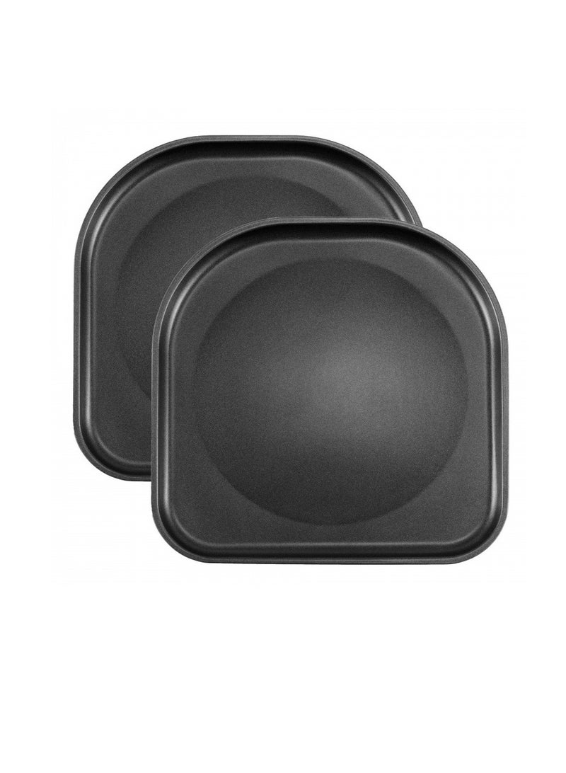 Premium Nonstick Air Fryer Drip Pan Set for PowerXL Vortex 6QT 10QT, 2 Pack Dishwasher Safe Replacement Trays