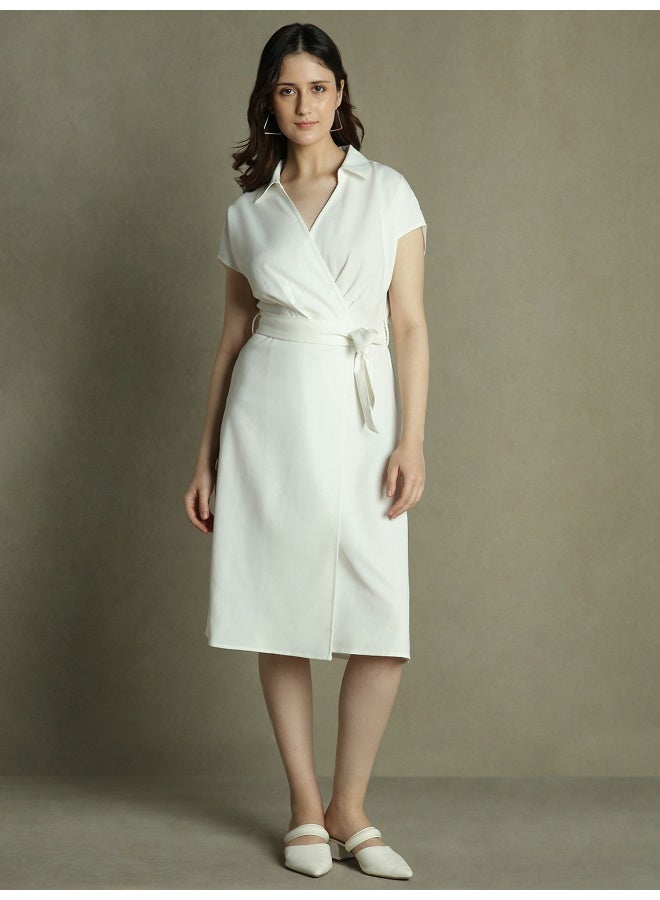 Wrap Front Dress