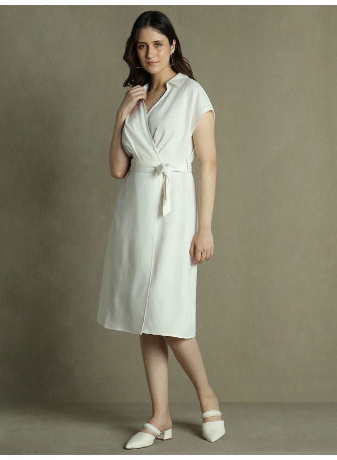 Wrap Front Dress