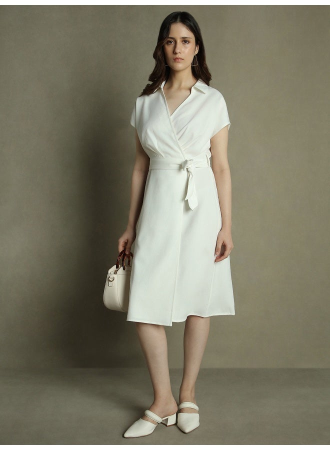 Wrap Front Dress