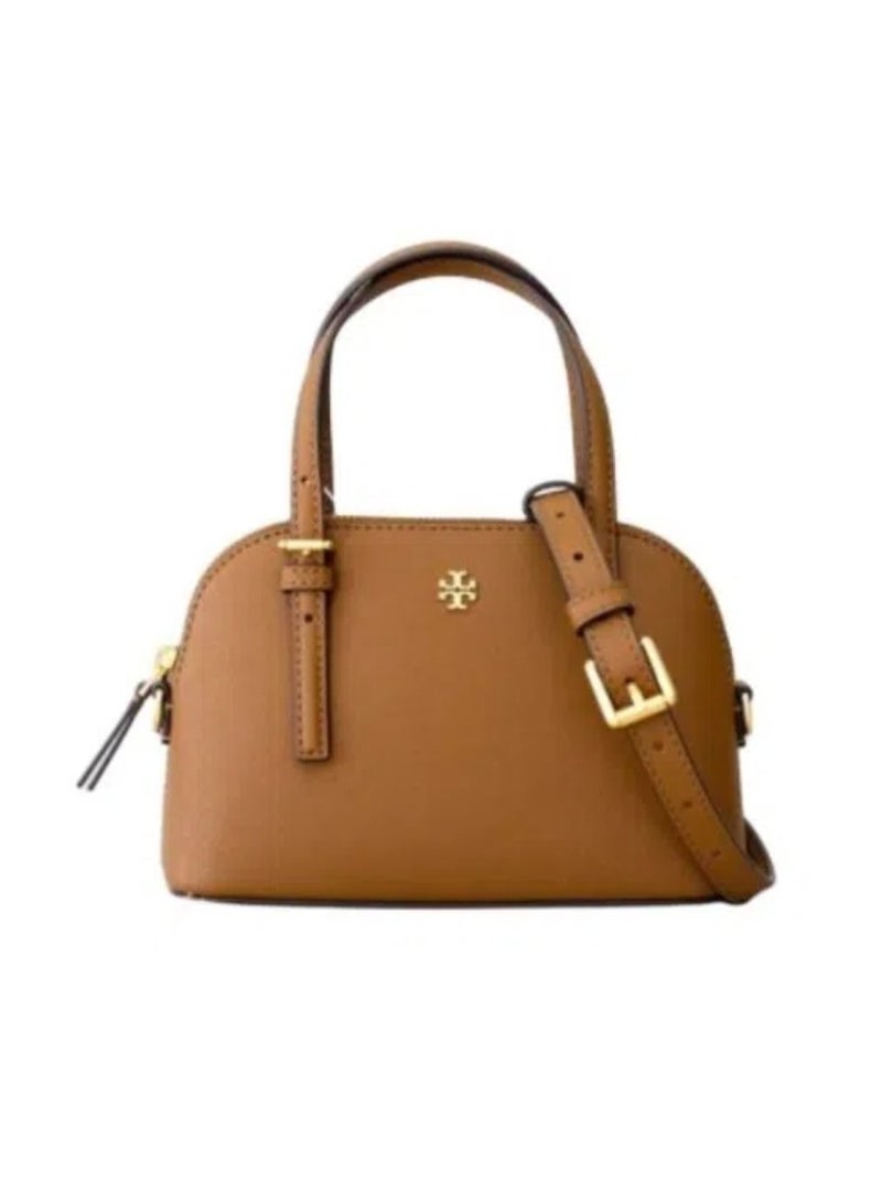 Tory Burch Emerson Simple Adjustable Detachable Shoulder Strap Leather Shell Bag Shoulder Handbag