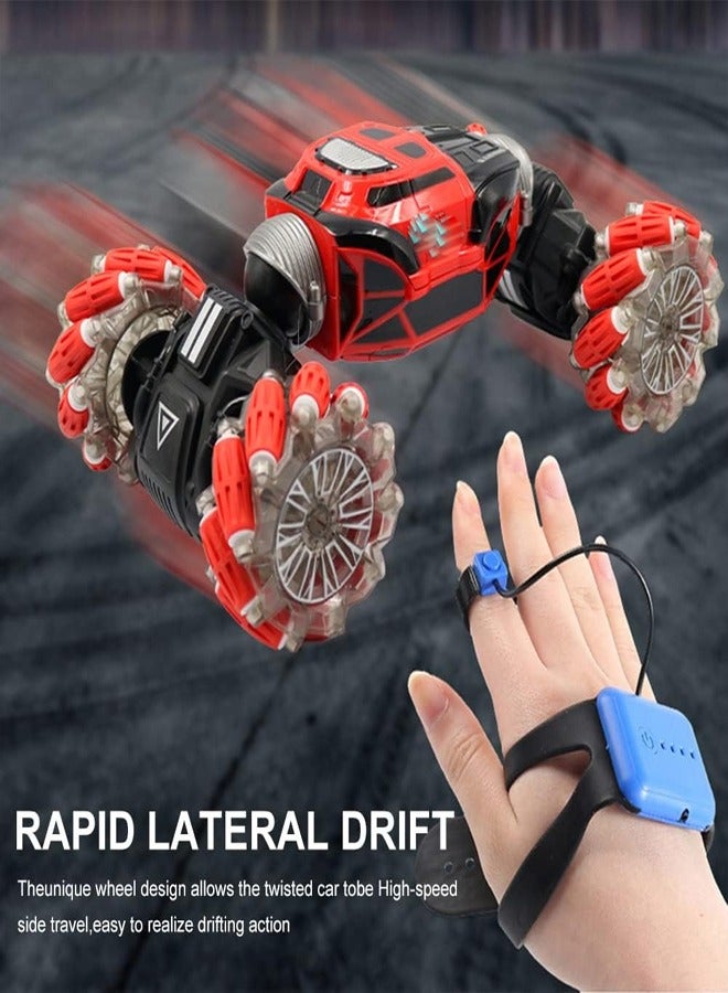 4WD Stunt Remote Control Car with 360° Rotation and LED Lights