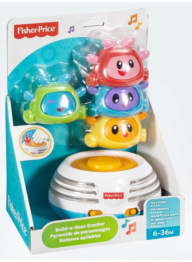Fisher-Price Infant-Bright Beats Build-A-Beat Stacker Qe