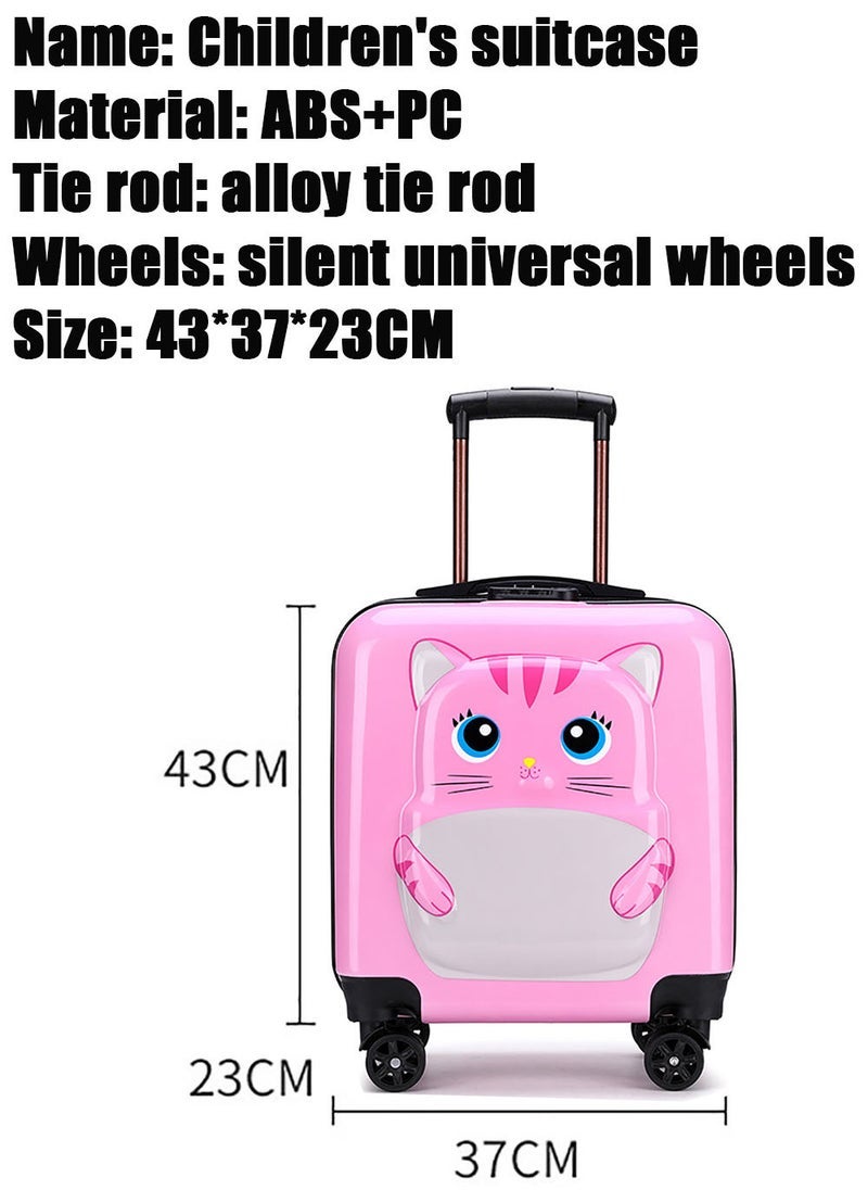 Kids Roller Duffle Bag Travel Quiet Spinner Wheel Luggage 18 Inch Travel and School Roller Case