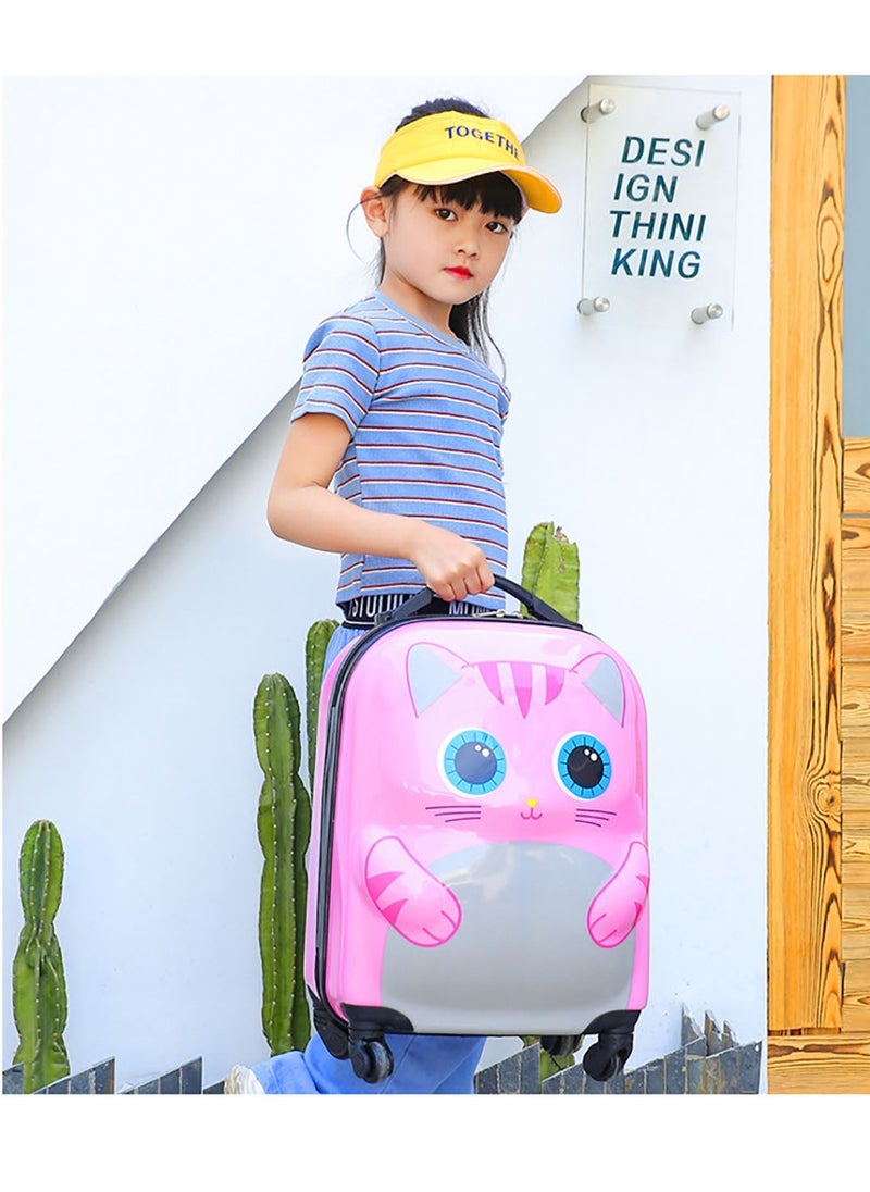 Kids Roller Duffle Bag Travel Quiet Spinner Wheel Luggage 18 Inch Travel and School Roller Case