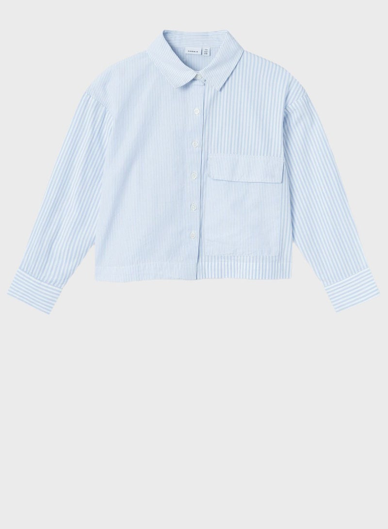 Kids Button Down Shirt