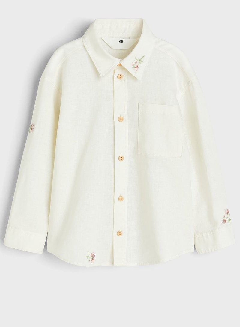 Kids Embroidered Shirt