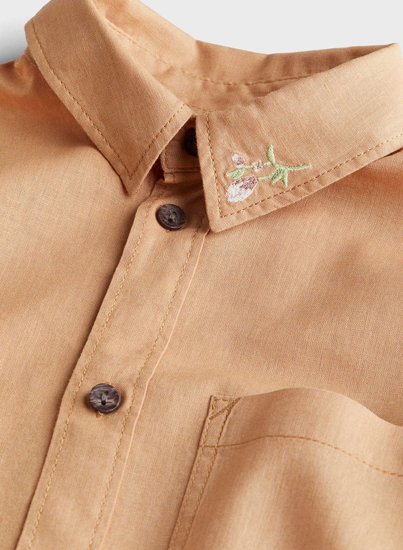 Kids Embroidered Shirt