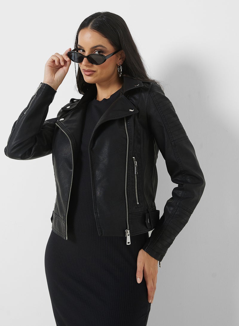 Zip Detailed Jacket