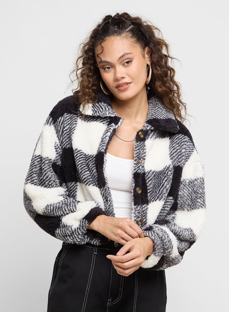 Plaid Wool Jacket