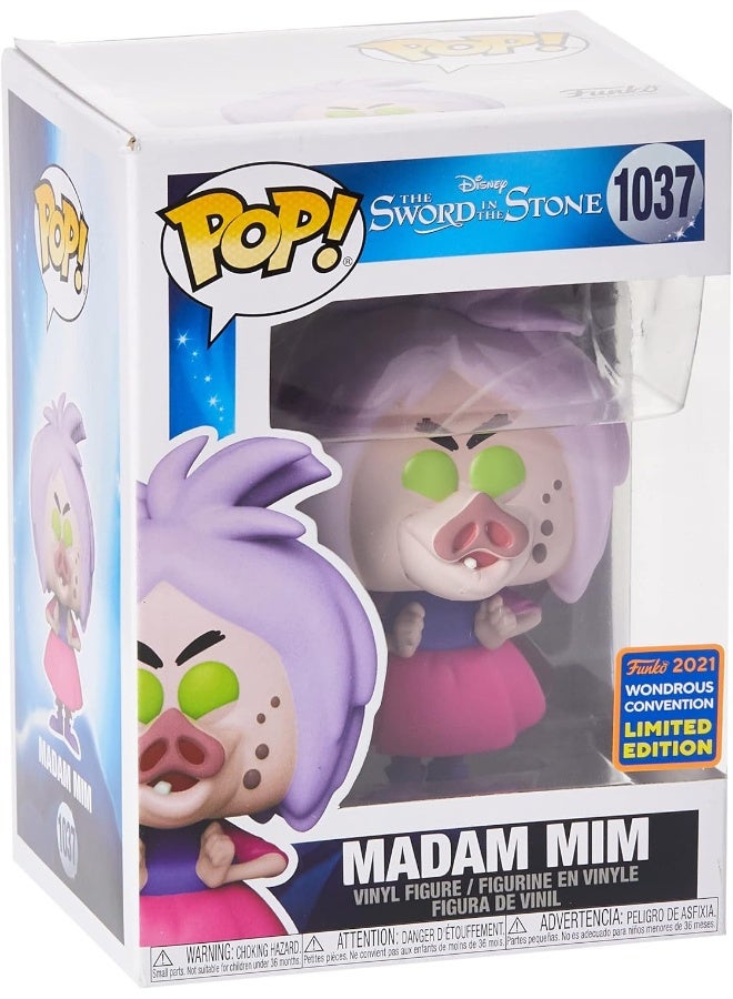 Funko Pop The Sword Of Stone Madame Mim Figure Wc'21 Exc, Action Figure 48548, Multicolor, 2269