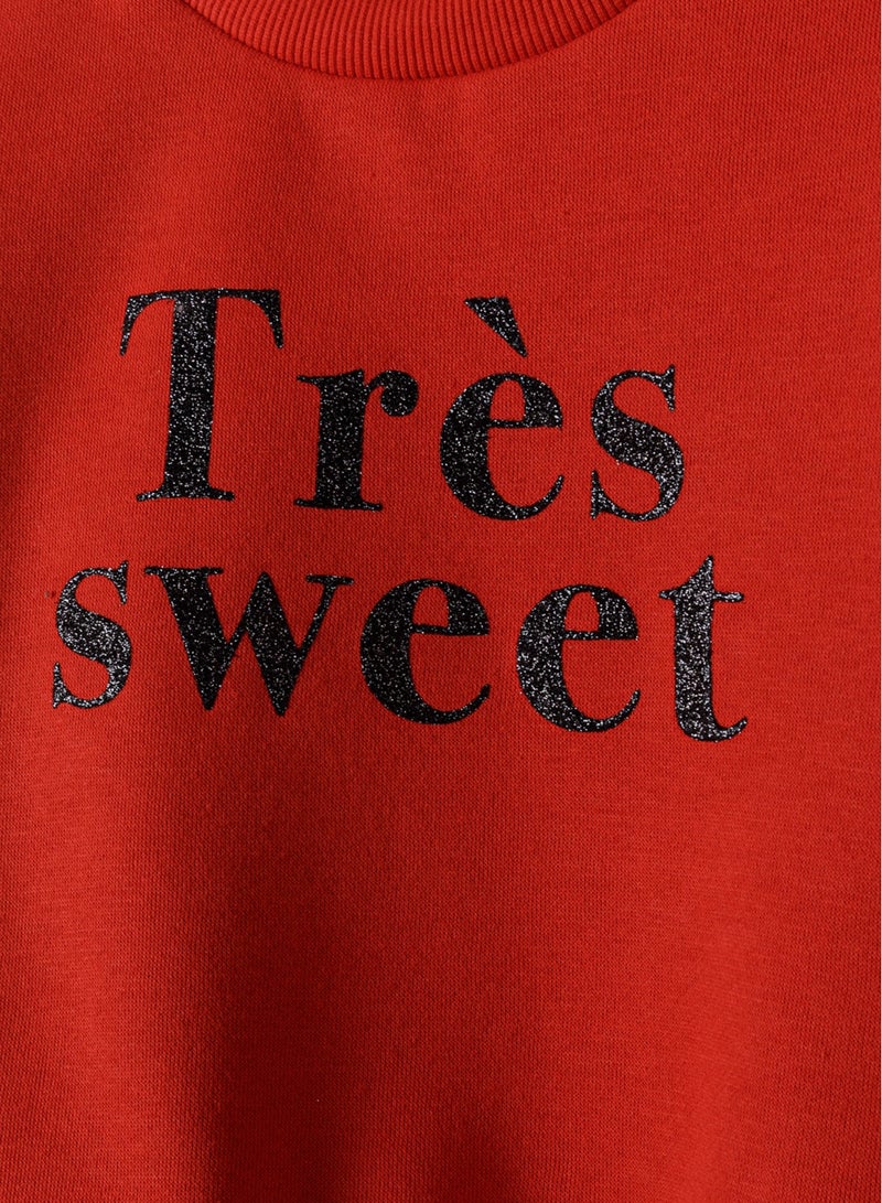 Girls Cotton Sweatshirt