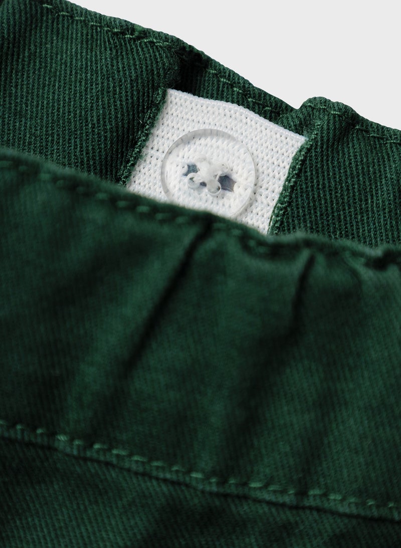 Kids Pocket Detail Straight Pants